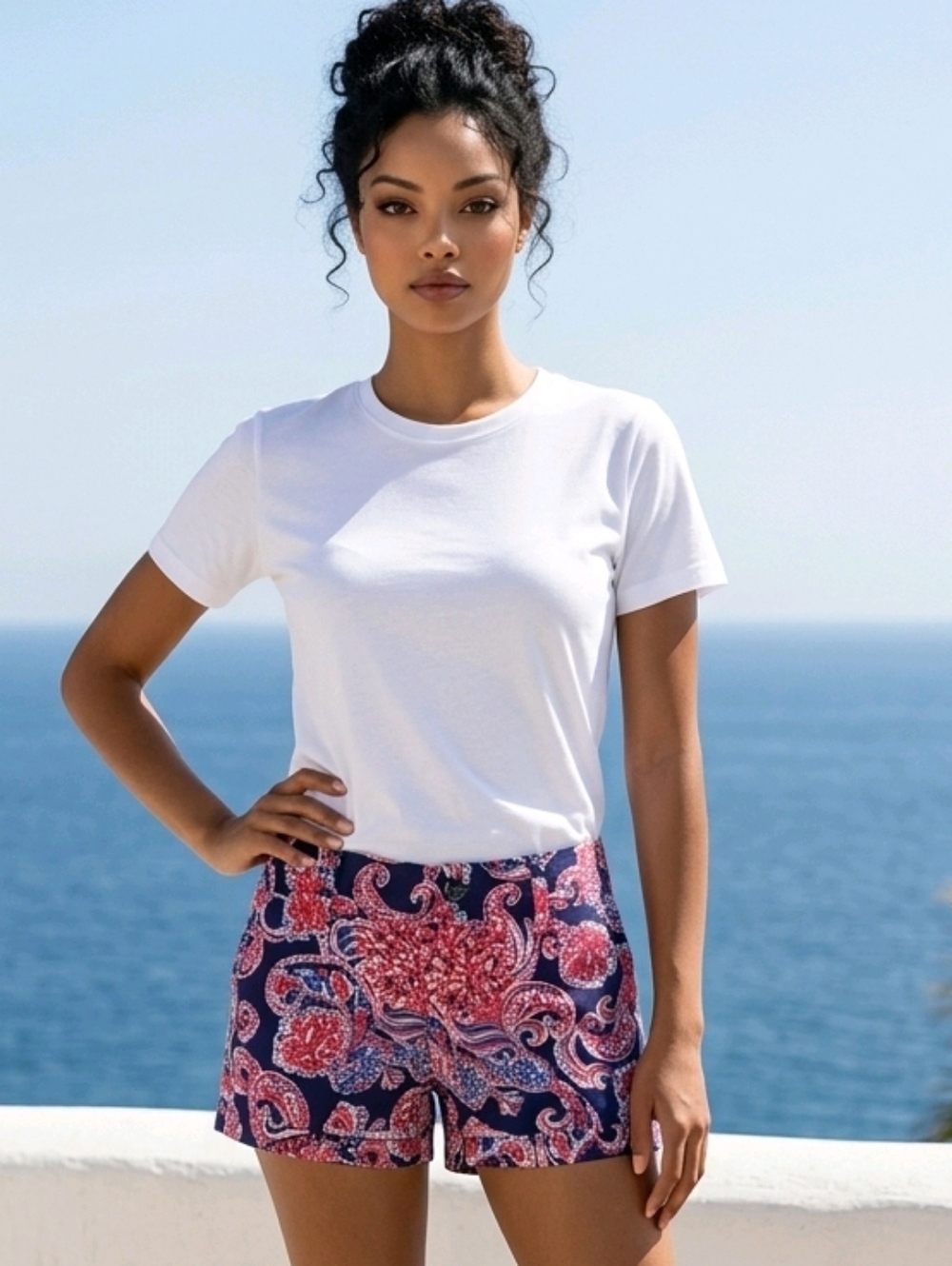 Lilly Pulitzer Walsh Shorts Size 0 For The Halibut Coastal Print Resort Shorts